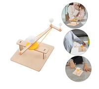 CVUTOVO DIY Solar System Model Kit with Sturdy Base Astronomy Science Educational for Home Classroom and Desktop Decoration Featuring Sun Earth Moon Simulation