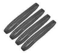 CVUTOVO DIY Tank Treads Replacement Lightweight and Stable Flexible Tracks 4pcs for Remote Control Robot Tanks Suitable for Model Building