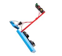 CVUTOVO DIY Traffic Light Assemble Kit Electric Learning Stem Educational Science Experiment for Boys School Project and Intellectual Development