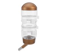 CVUTOVO Dog Crate Water Bottle - Hanging Dog Gravity Water Dispenser - Kennel Drinker Kettle Feeder Supplies for Cage Crate Hutch Puppy Cat Rabbit