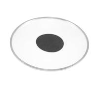 CVUTOVO Drum Head with Reinforcement Dot and Overtone Ring Durable Transparent Skin for Drum Accessories Enhances Tonal Complexity and Sound Depth