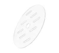 CVUTOVO Fish Tank Cover Acrylic Aquarium Lid Anti-Escaping Protective Plate for Fish Bowls Round Tank Top Cover for Home Aquariums Simple Decor 5.90 inch