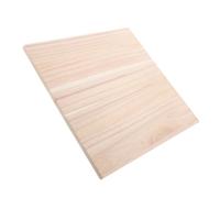 CVUTOVO Foot Bath Tub Repair Timber Wood Planks 15.8x15.8x0.6 in Khaki 1.5cm Thick Cuttable Board for Foot Bath Tub and Household Items Repair and Refurbishment
