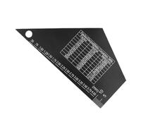 CVUTOVO Guitar String Height Ruler for Electric Guitar Setup String Action Gauge Tool Measuring