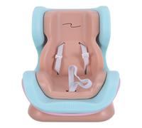 CVUTOVO Hamster Car Seat Display Stand: Cute Rodent Pet Carrier - Car Vent Holder For Small Pets - Mini Chair Vehicle Ornament For Hamsters Gerbils Doll Show