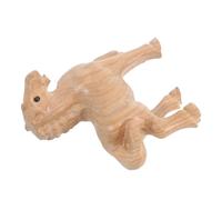 CVUTOVO Hand Carved Wooden Animal Sculpture Chinese Zodiac Figurine for Home Office and Bookshelf Decorative Horse Statue Enhancing Ambiance and Positive Energy