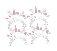 CVUTOVO Happy Birthday Table Confetti Pack Colorful Decorative Scatter for Birthday Party Centerpieces Lightweight Nonabrasive for Festive Celebrations and Showers