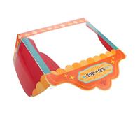 CVUTOVO Interactive Chinese Shadow Puppet Theater Stage for Educational Finger Family Puppet Playset Traditional Storytelling Creativity Development for Cultural Learning and Family Fun