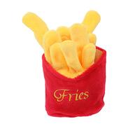 CVUTOVO Interactive Dog Imitation Food Shape Bite Resistant Squeaky Design for Chewing and Health for Engaging Play and Strengthening Pet Owner Bond