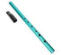 CVUTOVO Irish Whistle C Key Recorder Flute for Students and Beginners - Green Practice Wind Instrument for School Band and Music Learning