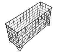 CVUTOVO Iron Rabbit Feeder with Large Capacity and Smooth Surface for Small Animals and Guinea Pigs Sturdy Metal Hay Feeder Cage Accessory for Convenient Feeding