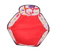 CVUTOVO Large Ball Pit Tent with Basketball Hoop Portable Educational for Easy to Clean and Store Non-toxic Material Indoor Outdoor Play Pool for Boys