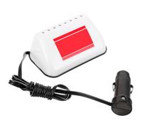 CVUTOVO LED Taxi Sign Top Light White Car Roof Illuminated Cab Light for Vehicles with Magnetic Base Suitable for Taxi and Ride-hailing Services