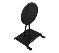 CVUTOVO Lightweight Steel Double Bass Drum Pedal Practice Pad for Kick Drum Training with Portable Design, for Practicing the Go Use, Black Colour Random Color