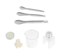 CVUTOVO Lipgloss Making Kit for Beginners at Home the Go and Beauty Enthusiasts and Plastic Tools with Silicone Mold for Repairing Broken Lipsticks, DIY Convenience