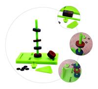 CVUTOVO Maglev Experiment Scientific Demonstrator Kit for Boys and Girls Educational Science Toy with Base, Stand, Ring Magnets and Accessories for Classroom Physics Experiments