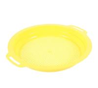 CVUTOVO Mine Filter Mesh Pan Sifting with Bag for Gold Prospecting Lightweight Portable Sieve Pan for Efficient Mineral Separation and Mining Enthusiasts