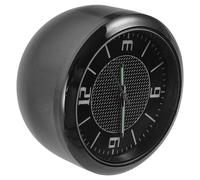 CVUTOVO Mini Car Clock Glow in The Dark Vehicle Dashboard Quartz Clock Small Auto Interior Accessory for Car Use
