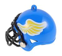 CVUTOVO Mini Hockey Helmet Keychain Detailed Collectible Sports Souvenir for Fans Portable Charm for Display for Football and Hockey Enthusiasts