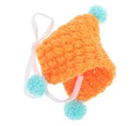 CVUTOVO Mini Knitted Pet Hats Tiny Pet Hat Cute Photo Prop for Christmas Party Costume Accessories Suitable for Rabbits and Guinea Pigs