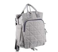 CVUTOVO Mom Diaper Backpack Maternity Bag Stylish Organizer with Many Compartments Thick Nylon Fabric Sturdy Zipper Convenient for Use When You are with Your