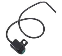 CVUTOVO Motorcycle Handlebar Headlight Switch with Mirror Mount and Alloy Fog Spot Light for Motorbike Scooter Atv Utv Weather Resistant Push Button for Enhanced Night Riding