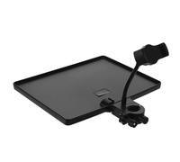 CVUTOVO Multifunctional Sound Card Tray for Microphone Clamp Rack for Live Streaming Compatible with Various Supports Easy to Clean Stable and Practical Design