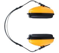 CVUTOVO Noise Cancelling Ear Muffs, Yellow Noise Reduction Headphones with Soft Padded Ear Protection for Sleep and Learning