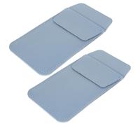 CVUTOVO Nurse Pen Organizer Pouch with Large Storage Capacity for Doctors and Nurses 2pcs Portable Pu Leather Multi-Functional Pen Storage Case for Professionals