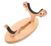 CVUTOVO Ocarina Stand: Wooden Display Holder for 12-Hole Ocarinas - Harmonica Instrument Stand Base - Flute Accessories for Storage Display