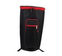 CVUTOVO Padded Waterproof 10-inch African Djembe Drum Backpack Bag with Thickened Shoulder Straps, Shockproof Gig Bag Suitable for Percussion Instrument Carrying and Outdoor Travel