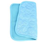 CVUTOVO Pet Summer Cooling Ice Mat for Dogs and Cats, Non-toxic Dark Blue 40x30cm, Comfortable Cool Pad for Hot Weather Relief