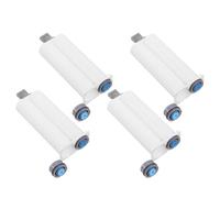 CVUTOVO Plastic Ab Glue Tubes 4pcs 50ml Empty Mixing Tubes 1:1 Ratio Reusable Epoxy Sealant for Repair in Construction Projects with Easy to Carry Feature