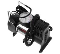 CVUTOVO Portable Car Tire Inflator Air Compressor with Multifunction Design and Quick Inflation, Lightweight Plastic and Metal Construction for Vehicle and Car Use