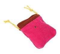 CVUTOVO Portable Pet Carry Bag Practical Outdoor Storage for Hamsters Lightweight and Durable Pet Pouch for Travel Camping and Sightseeing Rosy