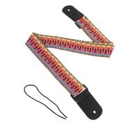 CVUTOVO Portable Ukulele Strap Woven Braided Belt for Instrument Accessory for Performing at Home Small