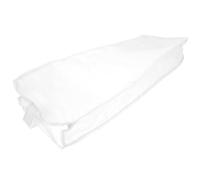 CVUTOVO Portable Violin Protective Cover Made of Frosted Pvc, Easy to Clean and Carry, Suitable for Violin and String Instruments, White Dustproof Sleeve for Musical Instruments