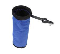 CVUTOVO Professional Drumstick Barrel Portable Drum Stick Storage Container Blue Single Screw Jazz Drum Accessory