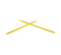 CVUTOVO Professional Nylon Drumsticks Lightweight Drumsticks for All Drum Types Yellow Ergonomic Design for Electric Drum Kits and Percussion Enthusiasts