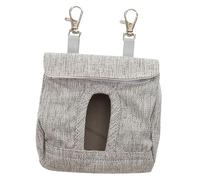 CVUTOVO Rabbit Hay Feeder Bag for Guinea Pigs and Rabbits Hanging Cloth Storage Holder with Window Design for Convenient Feeding and Reduced Hay Waste Suitable for Bunnies and Chinchillas