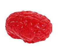 CVUTOVO Realistic Halloween Brain Prop Latex Haunted House Decoration Severed Human Brain Ornament for Scary Party Pranks and Creepy Horror Decor