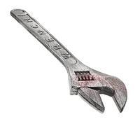 CVUTOVO Realistic Wrench Decorative Tricky Prop for Lightweight Prank Tool for Halloween April Fool Day and Parties Simulated Bloody Design for Themed Events
