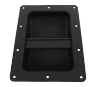 CVUTOVO Recessed Speaker Cabinet Handles Heavy Duty Speaker Grasp Holders Iron Metal Handle Concave Design Sturdy Support Stylish Sophisticated Look Replacement Cabinet Grasp for Stage