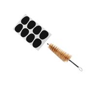 CVUTOVO Saxophone Accessories Set Saxaphone Cleaning Kit Saxophone Mouthpiece Brush Sax Cleaning Brush Dental Pad