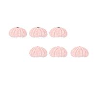 CVUTOVO Sea Urchin Shells Creative Conch Shell Pots for Air Plants 6pcs with Simple Design for Displaying Plants and Space-saving and Elegant Elegant Random Color in Office and Living Room