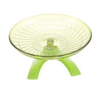 CVUTOVO Silent Hamster Wheel for Hedgehog Pets Creative Flying Saucer Exercise Low Noise Design for Healthy Fun Activities for Hamsters Squirrels and Mice