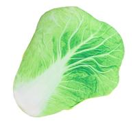 CVUTOVO Small Animal Bed Mat Bunny Sleep Bed Warm and Cozy Insulation Cloth Vegetable-shaped Light Green for Sleeping Area Hamster Rabbit Small Pets