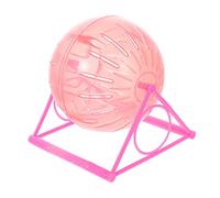 CVUTOVO Small Pet Activity Exercise Wheel Hamster Running Ball with Stand Interactive for Small Animals Promotes and Muscle Building