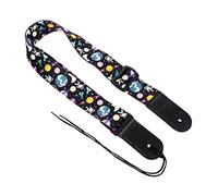 CVUTOVO Strap Locks for Boys and Girls Ukulele Guitar Strap Flight Adjustable Guitar Belt Supplies Random Style