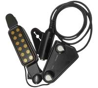 CVUTOVO Sturdy Pickup Acoustic Guitar Pickup with 6.35mm Socket, Metal Material, Low Noise and Easy to Use, Beautiful Appearance Guitar Supply for Amateur and Professional Guitarists